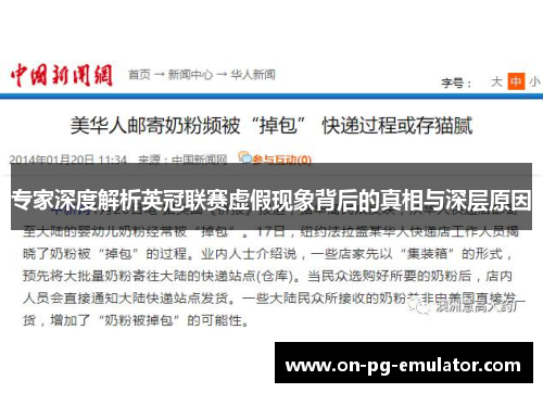 专家深度解析英冠联赛虚假现象背后的真相与深层原因